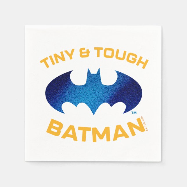 Niedlicher als Niedlich Tiny & Tough Batman Serviette (Vorderseite)