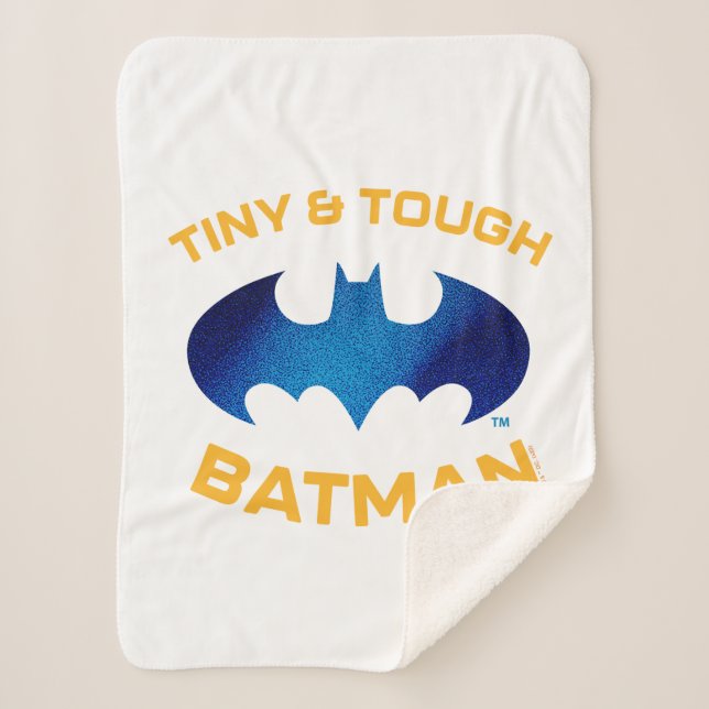 Niedlicher als Niedlich Tiny & Tough Batman Sherpadecke (Vorderseite)