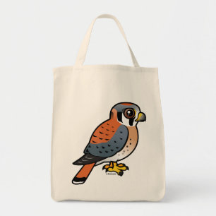 Niedlicher amerikanischer Kestrel Tragetasche