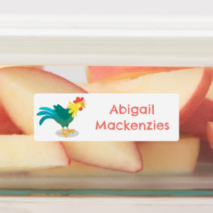 Niedlicher amüsanter Crosshammer Cartoon personali Etiketten