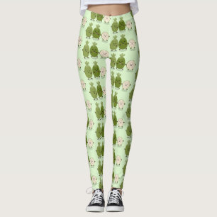 Niedlicher Ananas guava feijoa lustiger Cartoon Leggings