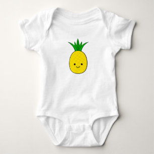 Niedlicher Ananas Kawai Baby Strampler