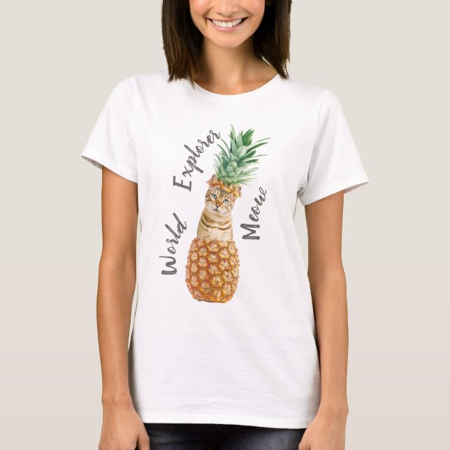 Niedlicher Ananas-T - Shirt (Vorderseite)