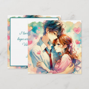 Niedlicher Anime-Themed Valentinstag