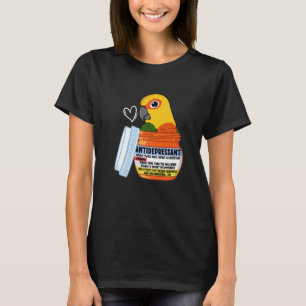 Niedlicher Antidepressiv Parrot I Jenday Conure Pr T-Shirt