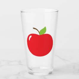 Niedlicher Apfel-Eye-Spaß-Cartoon Glas