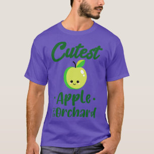 Niedlicher Apfel im Obstbau T-Shirt