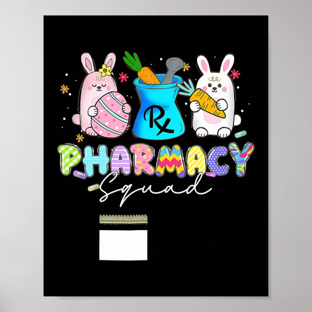 Niedlicher Apotheker Pharmacy Squad Happy Oaster Poster (Vorne)