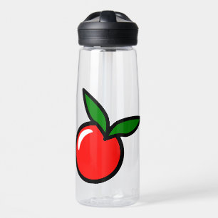Niedlicher Apple Cherry Red Fruit Spaß Küche Carto Trinkflasche