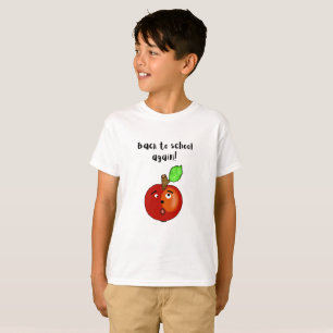Niedlicher Apple für die Schule bereit T-Shirt