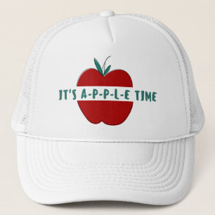 Niedlicher Apple Quote Trucker Hat Truckerkappe