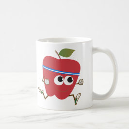 Niedlicher Apple Runner Tasse