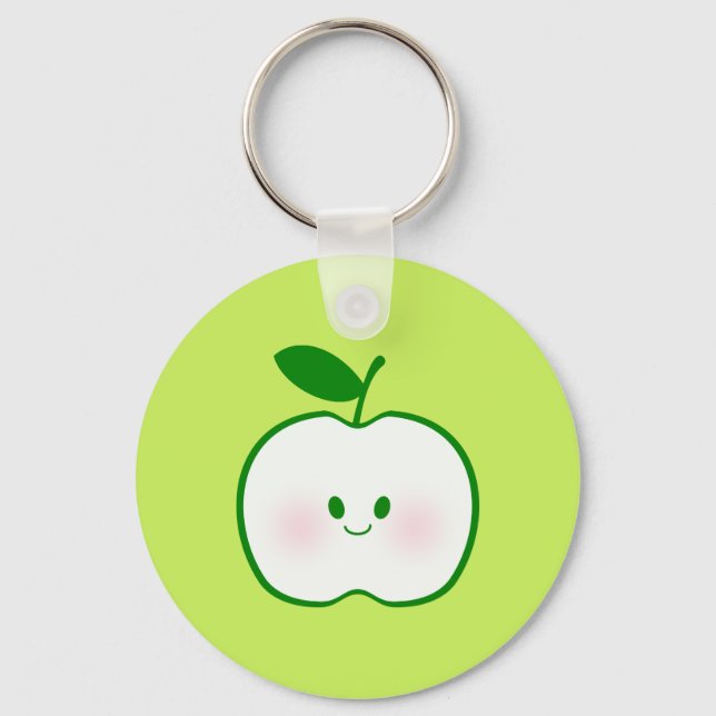 Niedlicher Apple Schlüsselanhänger (Vorderseite)