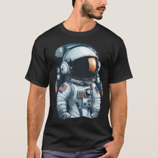 Niedlicher Astronaut 3 T-Shirt