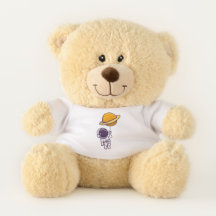 Niedlicher Astronaut mit Planetenballon