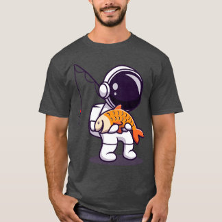 Niedlicher Astronautenfang T-Shirt