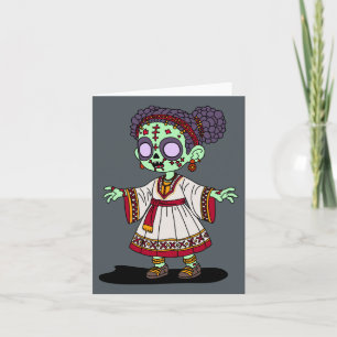 Niedlicher äthiopischer Zombie