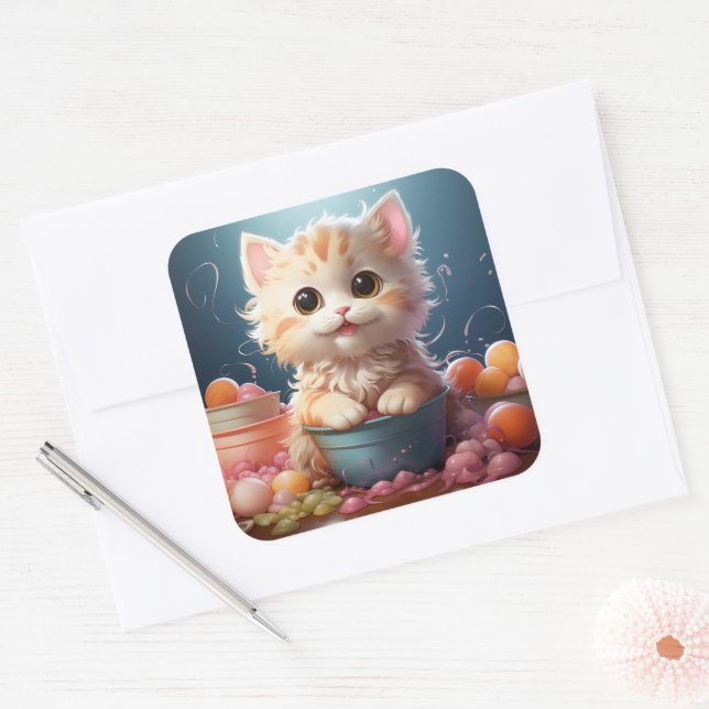 Niedlicher Aufkleber (Umschlag)