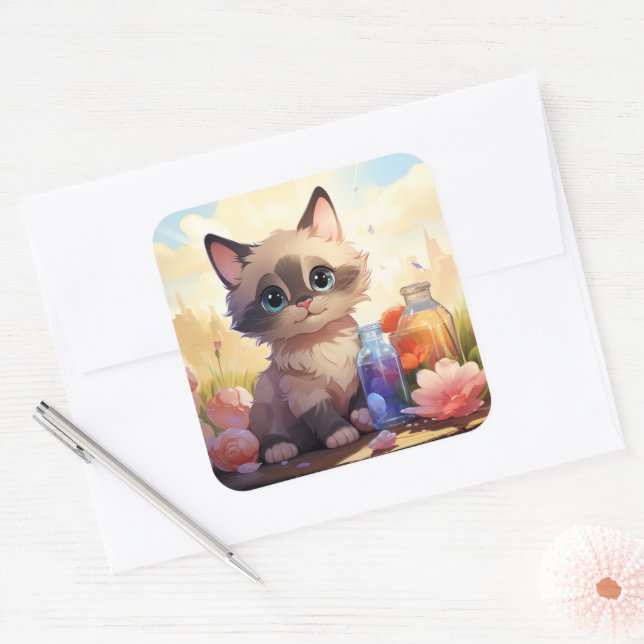 Niedlicher Aufkleber (Umschlag)