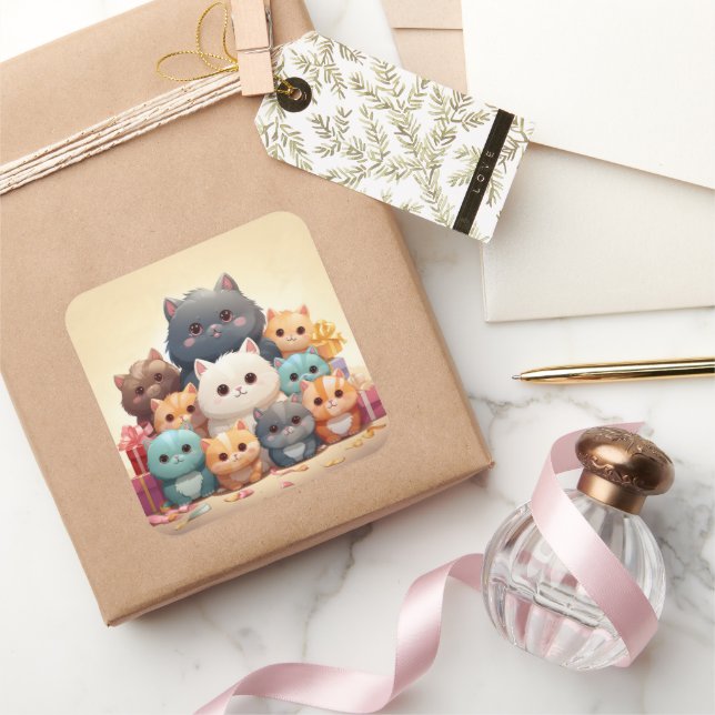 Niedlicher Aufkleber (Schenken)