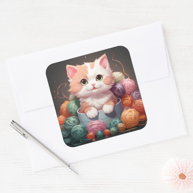 Niedlicher Aufkleber (Umschlag)