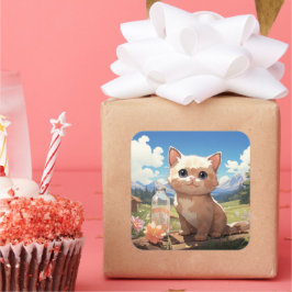 Niedlicher Aufkleber