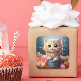 Niedlicher Aufkleber