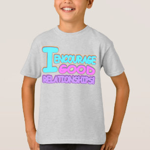 Niedlicher Ausdruck Design gute BEZIEHUNGEN. Jetzt T-Shirt