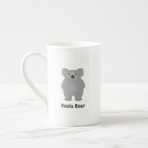 Niedlicher Australien-Baby-Koala-Bär addieren Prozellantasse