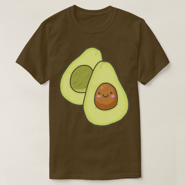 Niedlicher Avocado 1 T-Shirt (Design vorne)