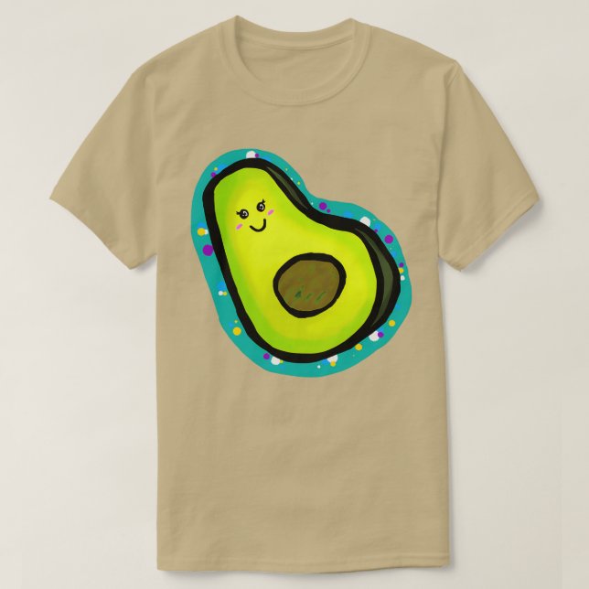 Niedlicher Avocado 4 1 T-Shirt (Design vorne)