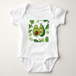 Niedlicher Avocado Couple Phone Case | Funny Kawai Baby Strampler