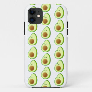 Niedlicher Avocado, der Muster Zeichne Case-Mate iPhone Hülle