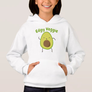 Niedlicher Avocado Edgy Veggie Hoodie