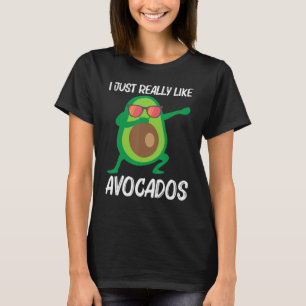 Niedlicher Avocado für Männer Frauen Gesunde Fruch T-Shirt