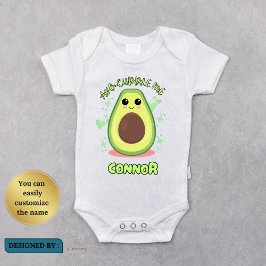 Niedlicher Avocado Kinderanzug und Shirt für Kinde