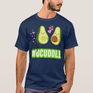 Niedlicher Avocado Lasse Vermeidung T-Shirt