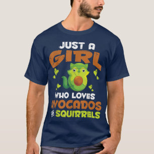 Niedlicher Avocado Naturwald Tierpark Girls del Ma T-Shirt