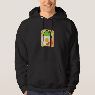 Niedlicher Avocado Toast für Mädchen Frauen Avocad Hoodie