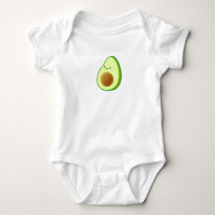 Niedlicher Avocado Zeichnend Baby Strampler