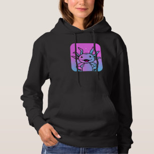 Niedlicher Axolotl Amphibien Hoodie
