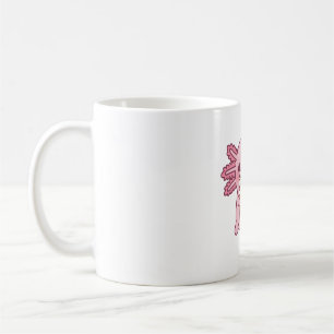 Niedlicher Axolotl Eating Ice Cream with Sprinkles Kaffeetasse
