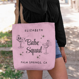 Niedlicher Babe Squad Pink Junggeselinnen-Abschied