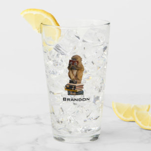 Niedlicher Baby Affe Glass hinzufügen Glas