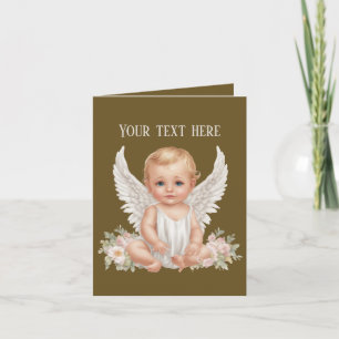 Niedlicher Baby Angel-Text