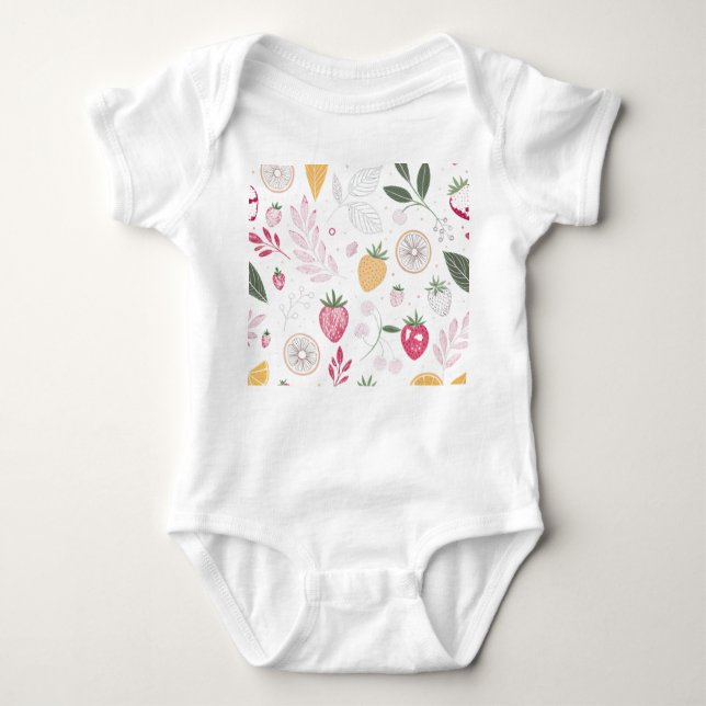 "Niedlicher Baby-Bodysuit" Baby Strampler (Vorderseite)