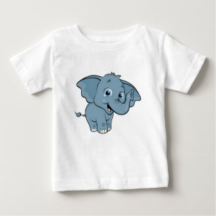 Niedlicher Baby-Elefant Baby T-shirt