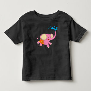 Niedlicher Baby Elephant Design Element Kleinkind  T-shirt
