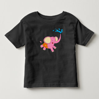 Niedlicher Baby Elephant Design Element Kleinkind  T-shirt