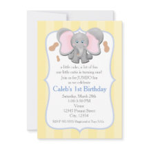 Niedlicher Baby Elephant Geburtstag oder Dusche Ei